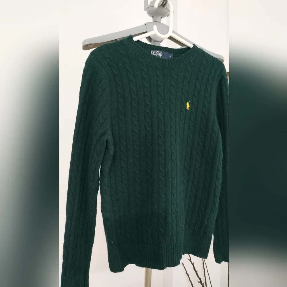 Polo Ralph Lauren Cable Wool Crewneck Sweater - Picture 3 of 7